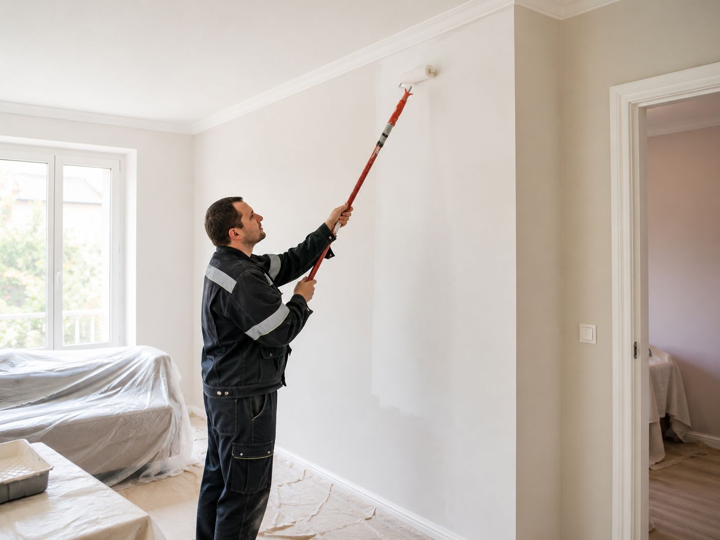 Servicio de pintura interior de pisos y viviendas en la Sierra de Madrid